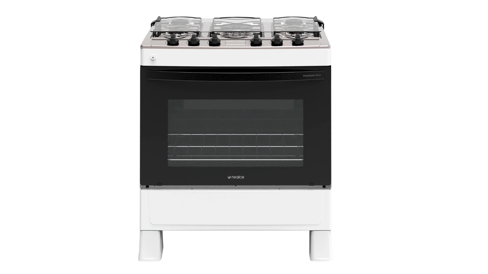 Fogão Premium Plus 5 Queimadores Branco