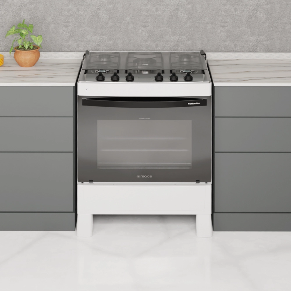 Fogão Premium Plus 5 Bocas Branco