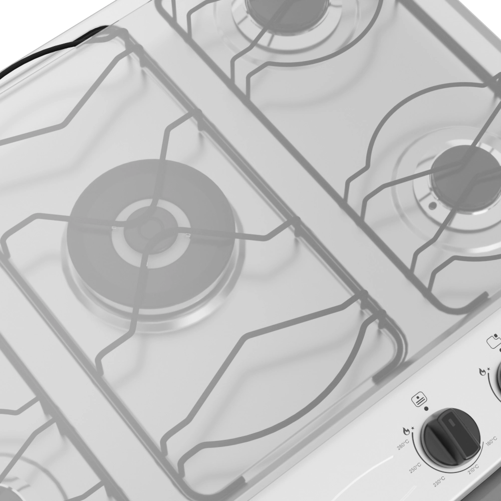 Fogão Premium Plus 5 Bocas Preto