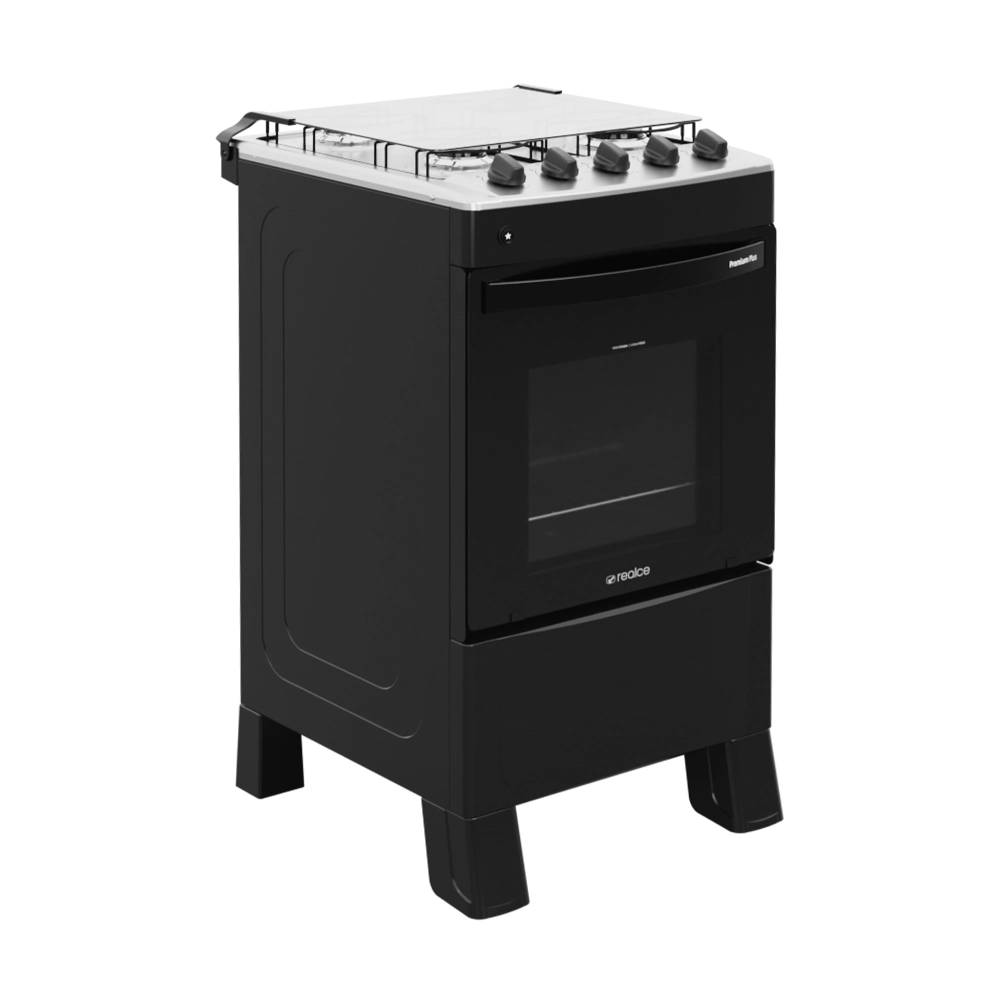 Fogão Premium Plus 4 Bocas Preto