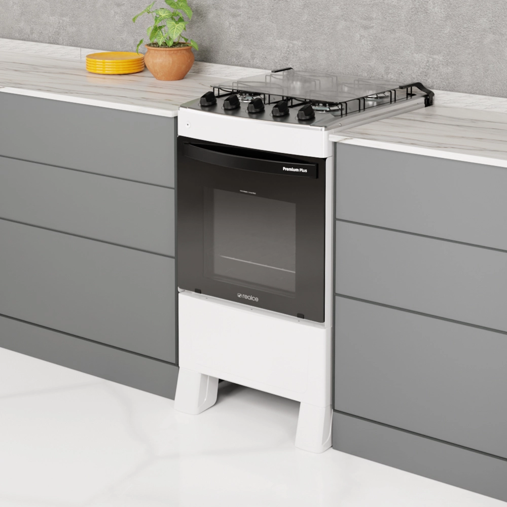 Fogão Premium Plus 4 Bocas Branco