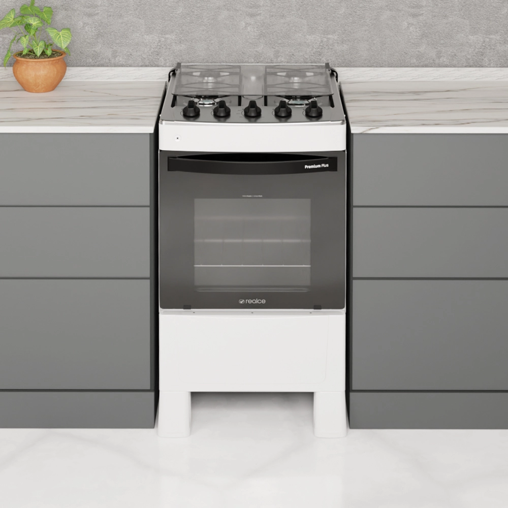 Fogão Premium Plus 4 Bocas Branco