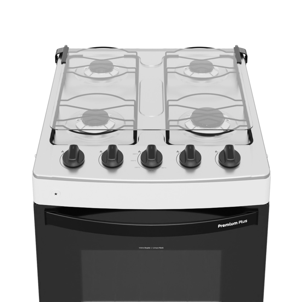 Fogão Premium Plus 4 Bocas Branco