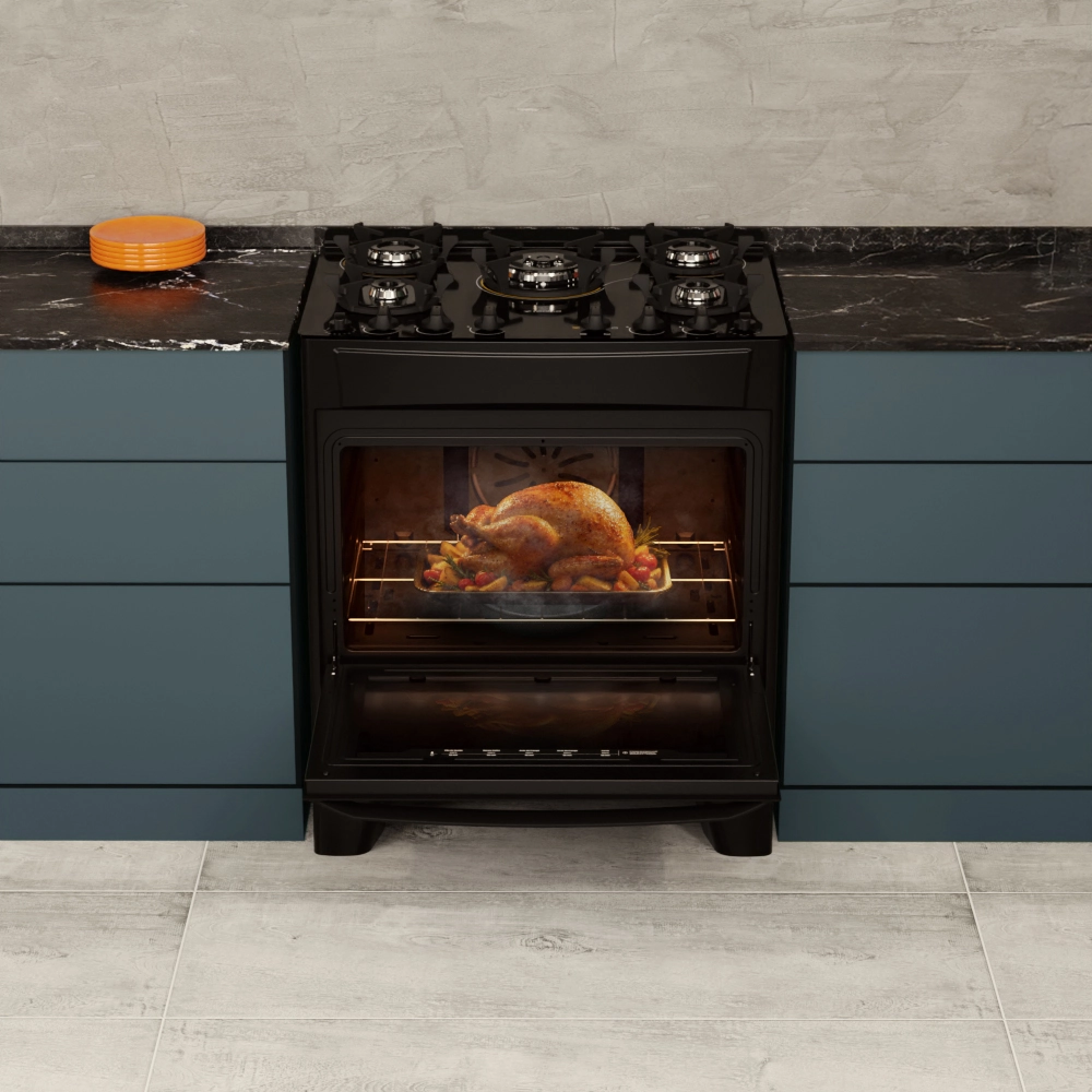 Fogão AlPro 250 5 Bocas – Vapor 360º 