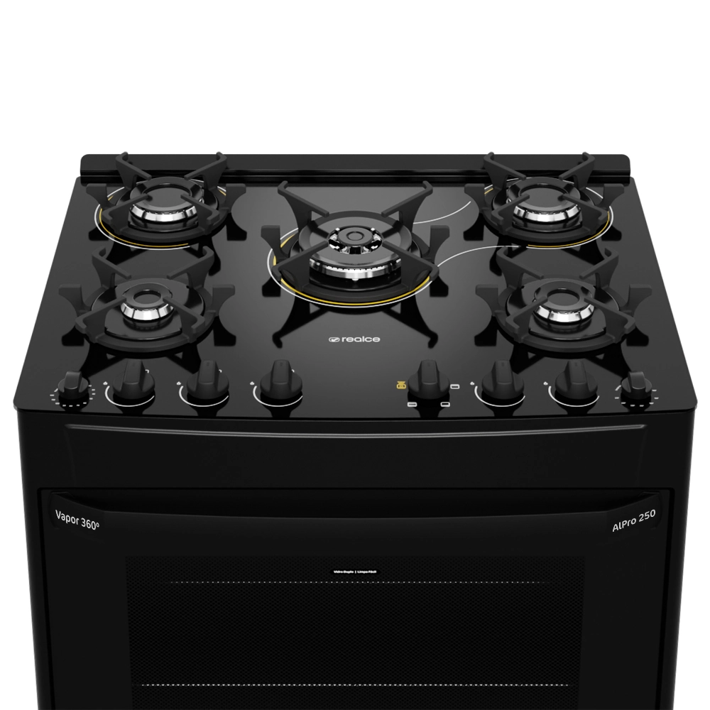Fogão AlPro 250 5 Bocas – Vapor 360º 