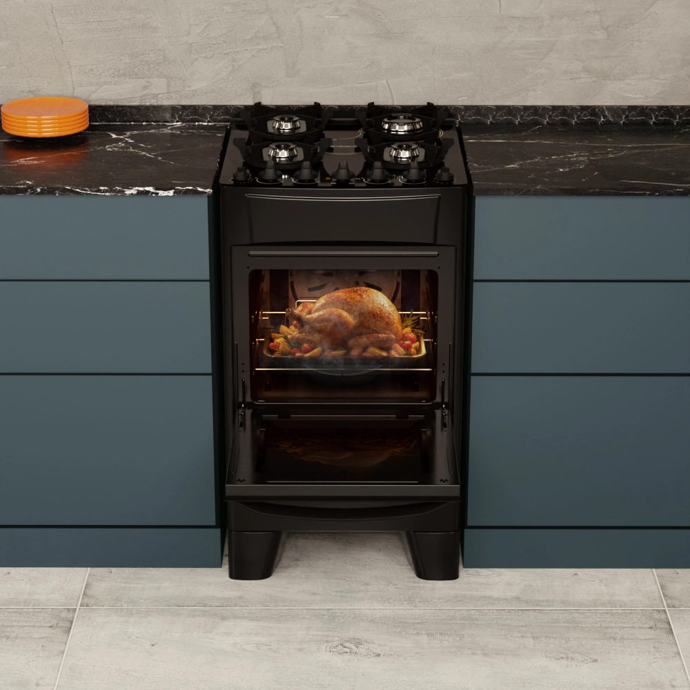 Fogão AlPro 240 4 Bocas – Vapor 360º 