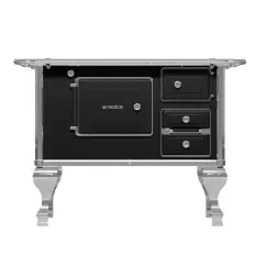 Fogão a Lenha nº2 Preto - esquerdo