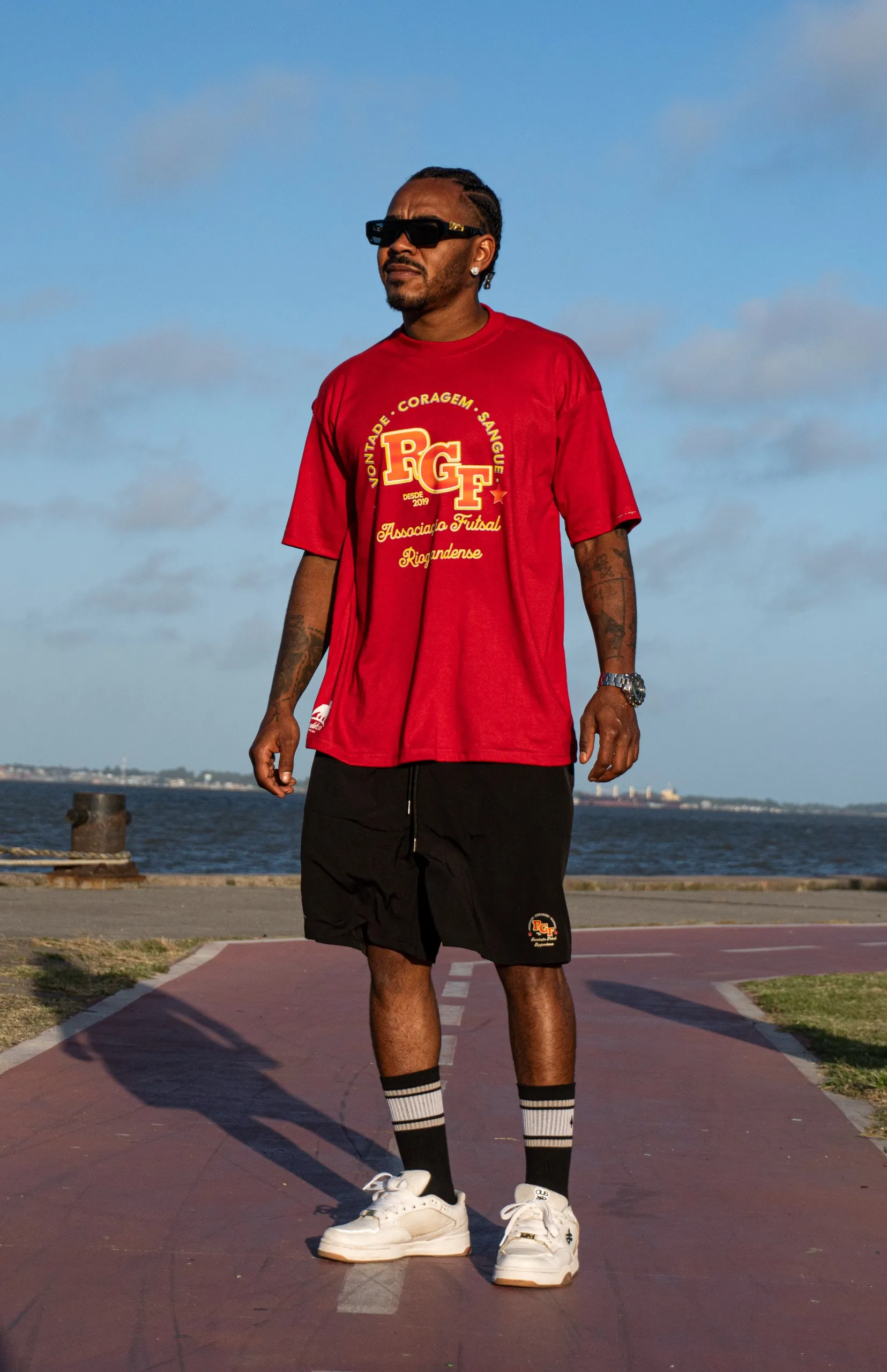 Camiseta RGF Oversized - Vermelha 