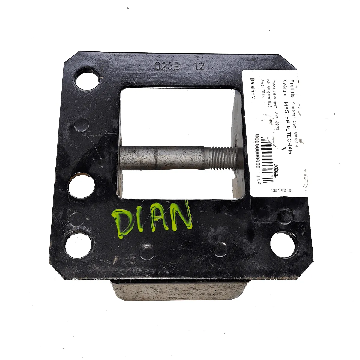 Jumelo do feixe de molas traseiro Renault Master 2.5