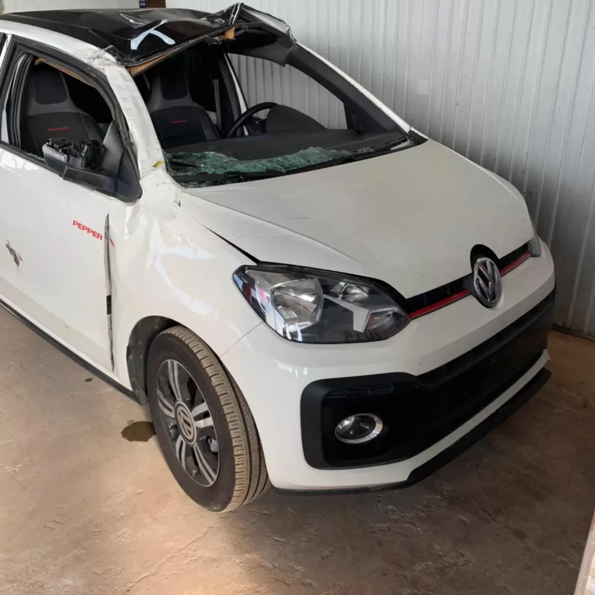 Vw Up Pepper 1.0 Tsi 2019 - Sucata Para Tirar Peças