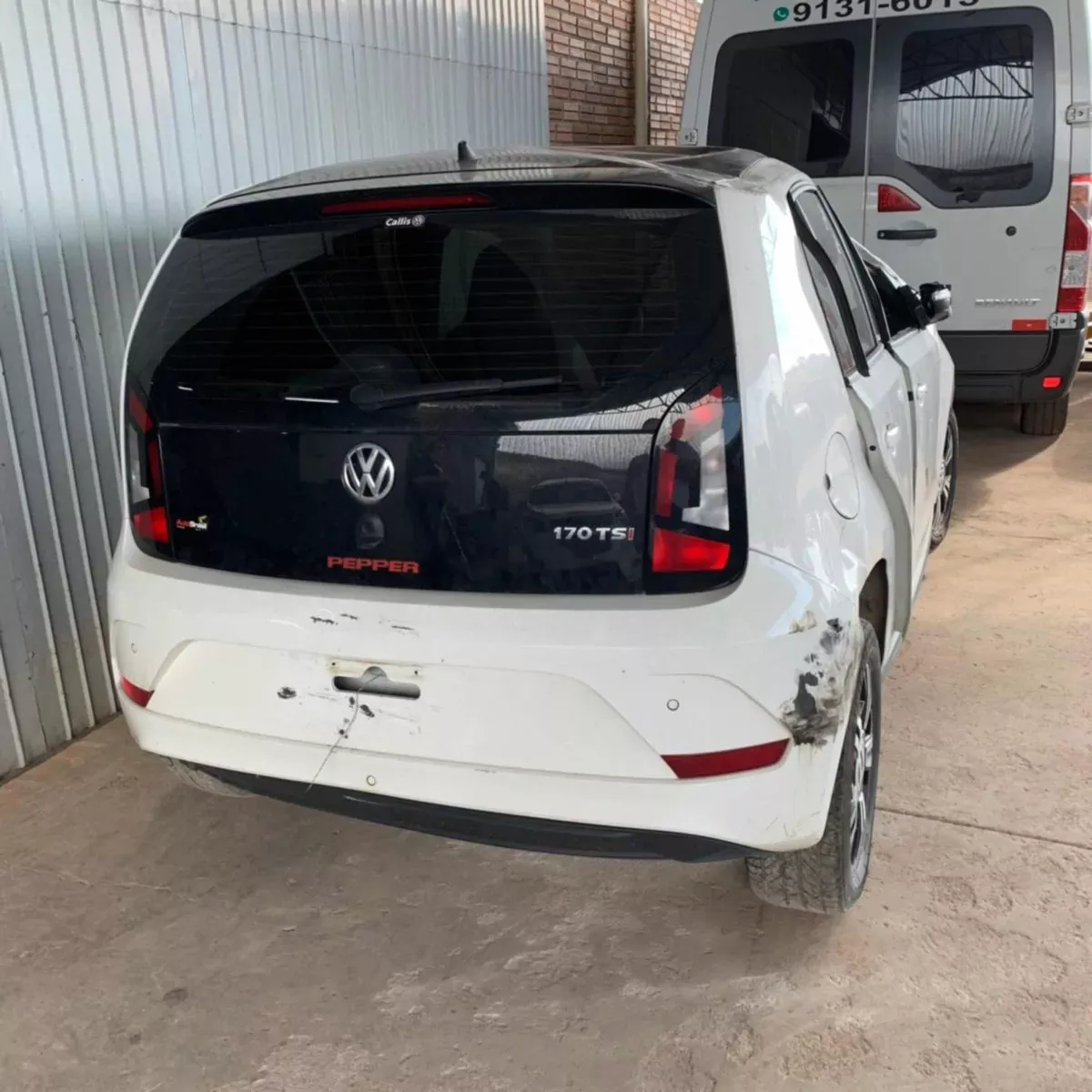 Vw Up Pepper 1.0 Tsi 2019 - Sucata Para Tirar Peças