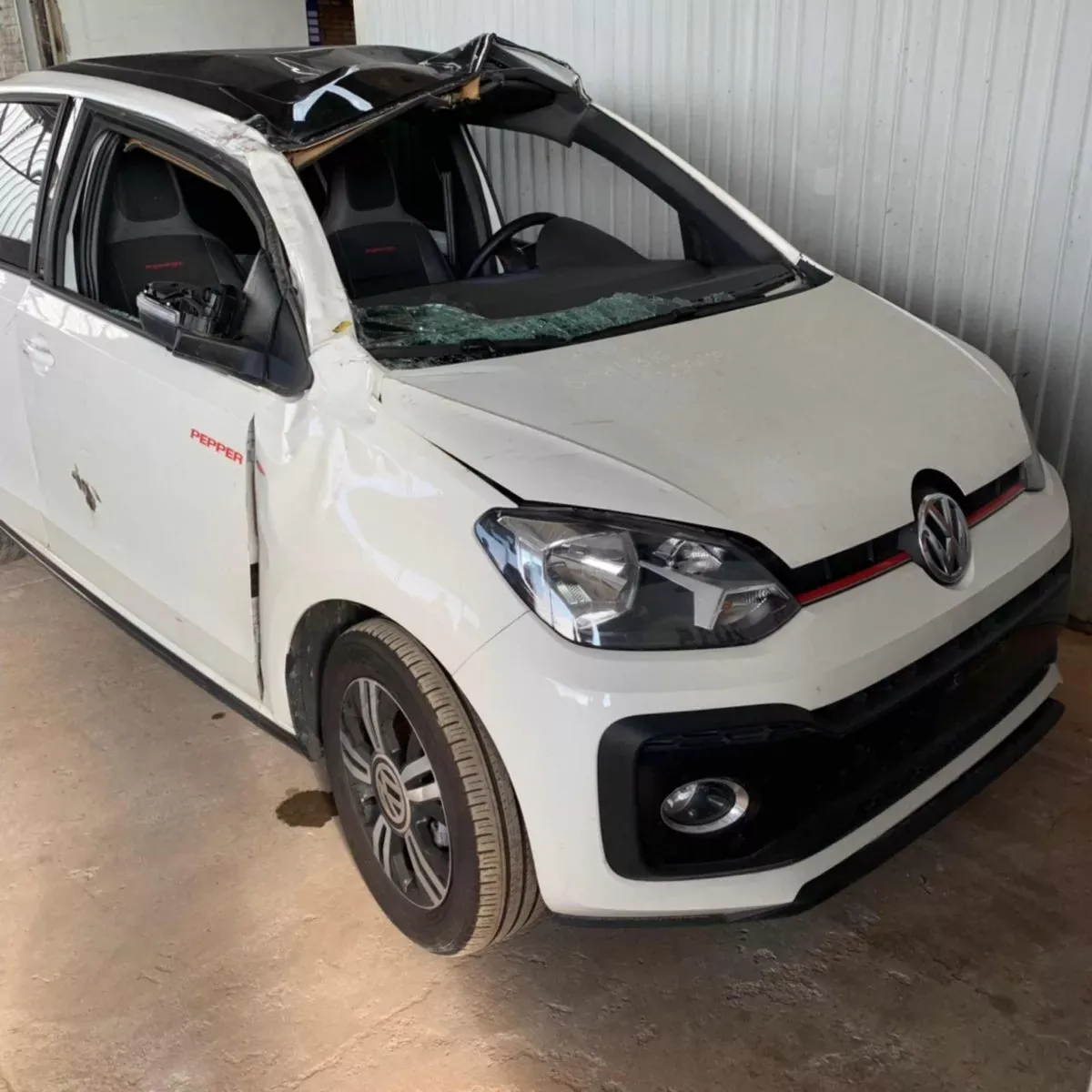 Vw Up Pepper 1.0 Tsi 2019 - Sucata Para Tirar Peças