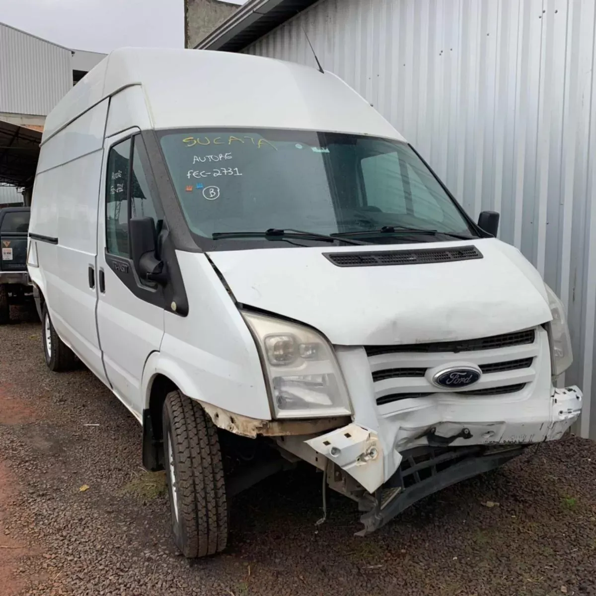 Ford Transit Teto Alto 2.4 2011 - Sucata Para Retirar Peças