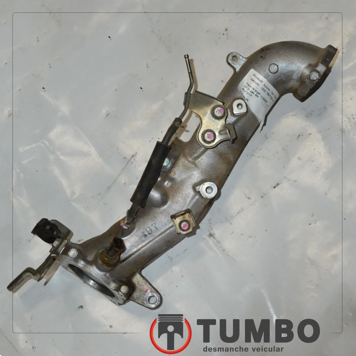 Tubo válvula EGR L200 Triton 3.2 Manual 2012