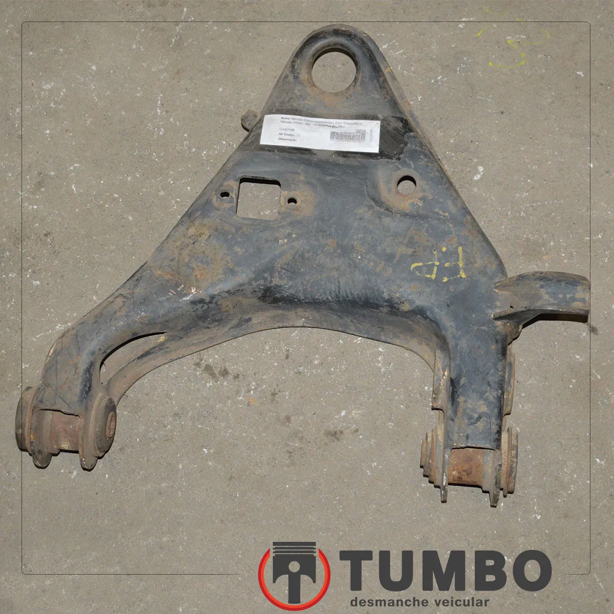 Bandeja de suspensão esquerda Ranger 05/12 3.0 Diesel