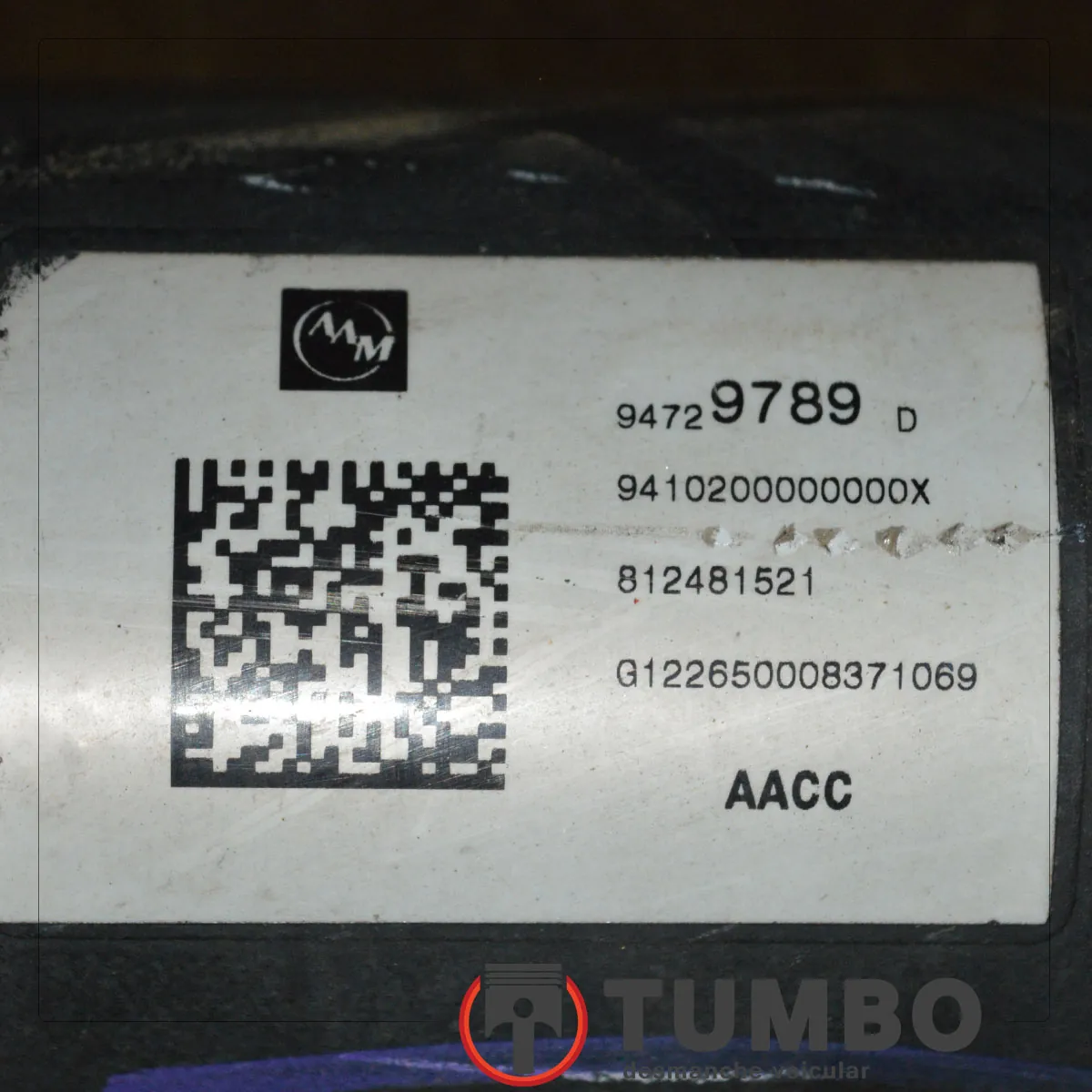 Eixo cardãn traseiro Trailblazer 180cv aut. 2013