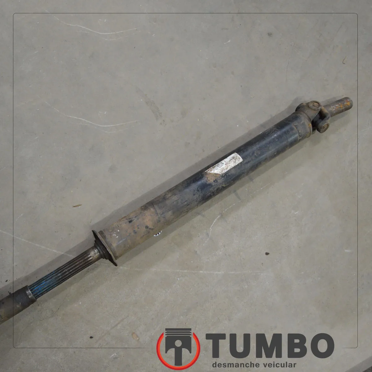 Eixo cardãn traseiro da S10 02/11 2.8 4x2 cabine dupla | Tumbo - Peças  automotivas de desmanche veicular