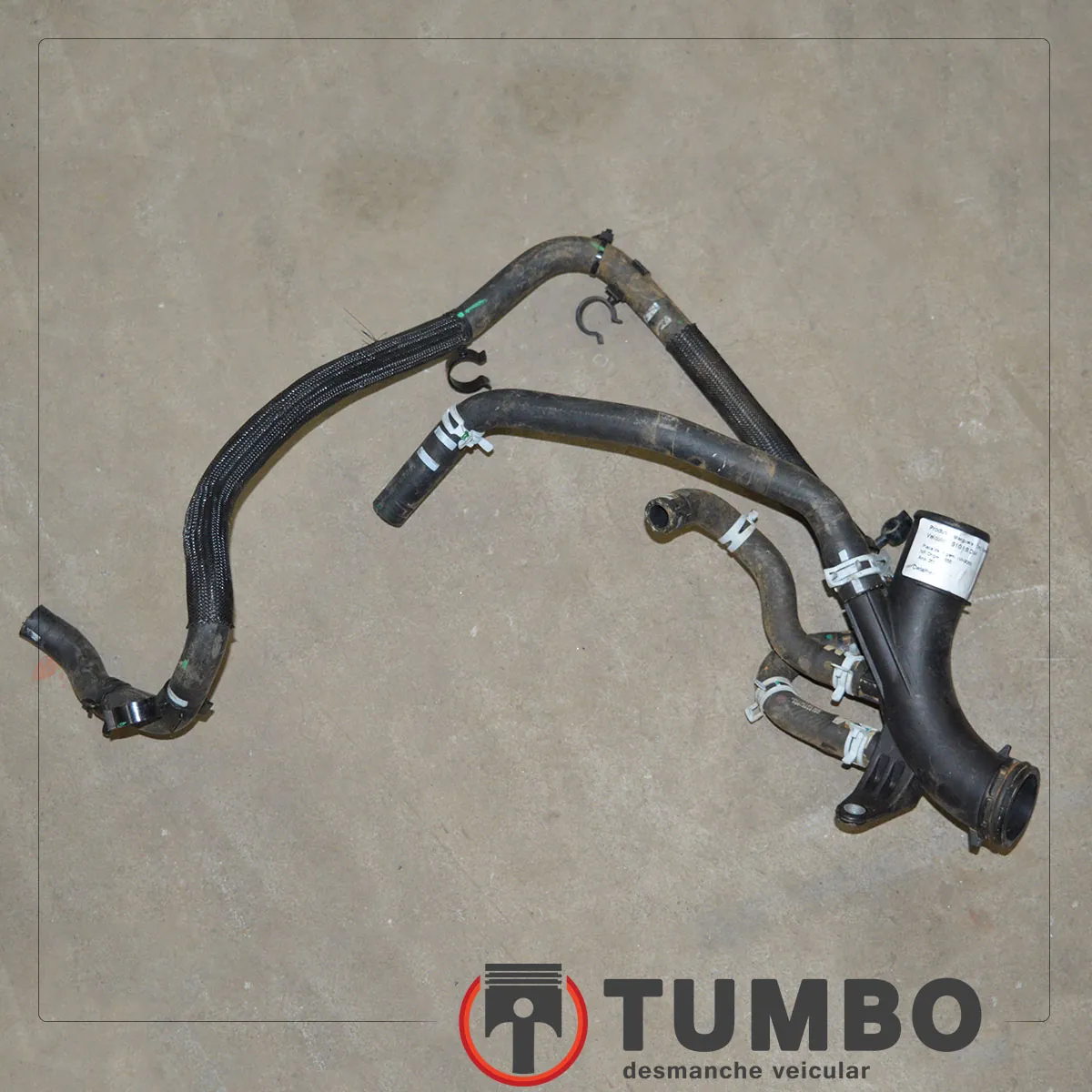 Tubo saída bomba d'água S10 2014/... 2.8 200cv