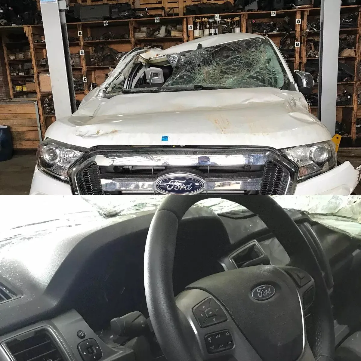 Ford Ranger Xlt 4x4 3.2 2018 - Sucata Para Retirar Peças