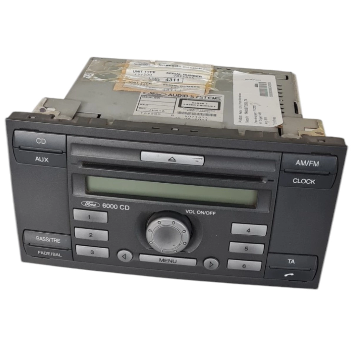 Rádio Transit 2.4 diesel 2011