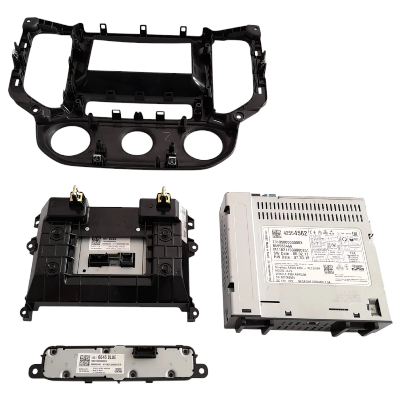 Kit Central Multimídia S10 2.8 2019 LT