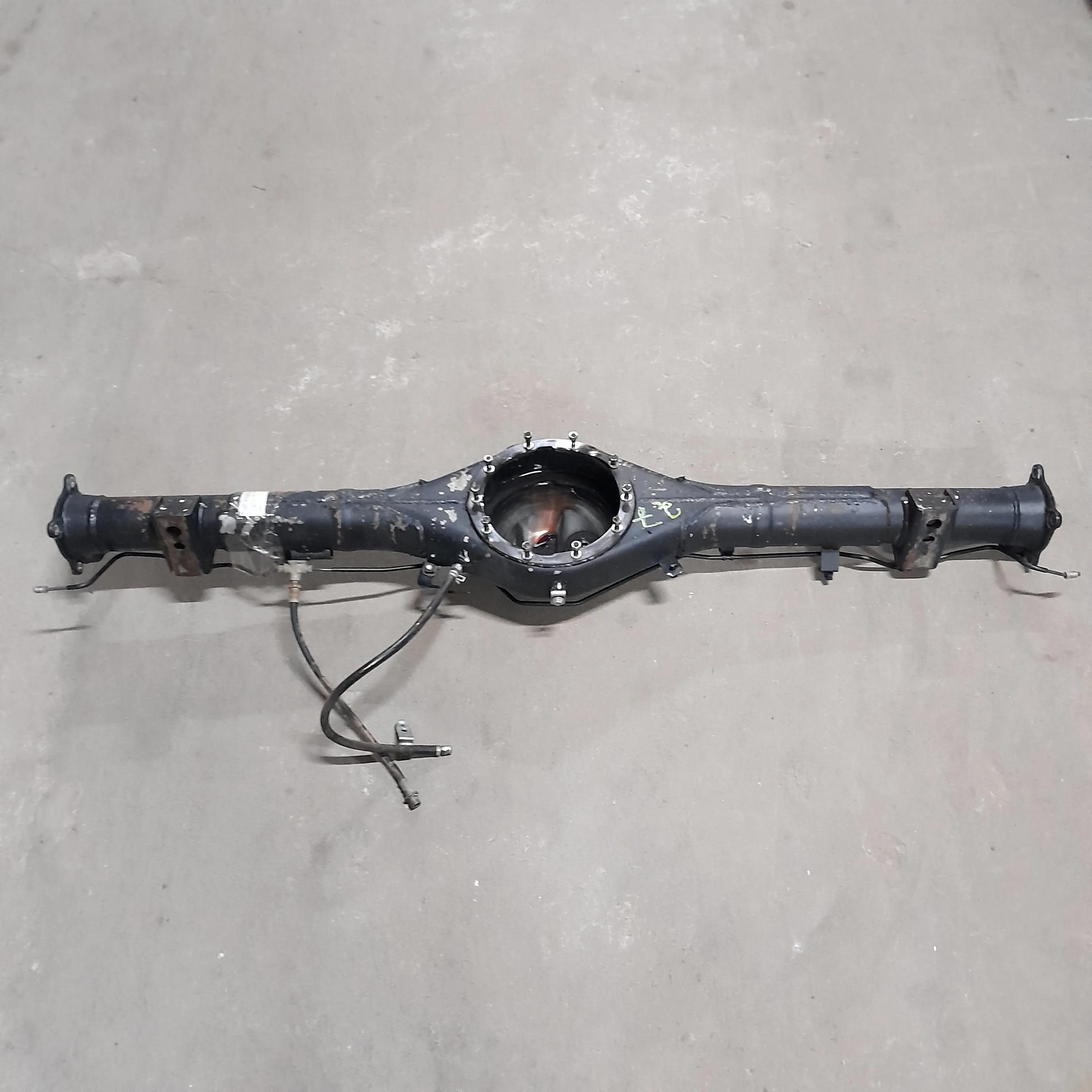 Carcaça do diferencial traseiro blocante hilux 2.7 2014 flex 4x2