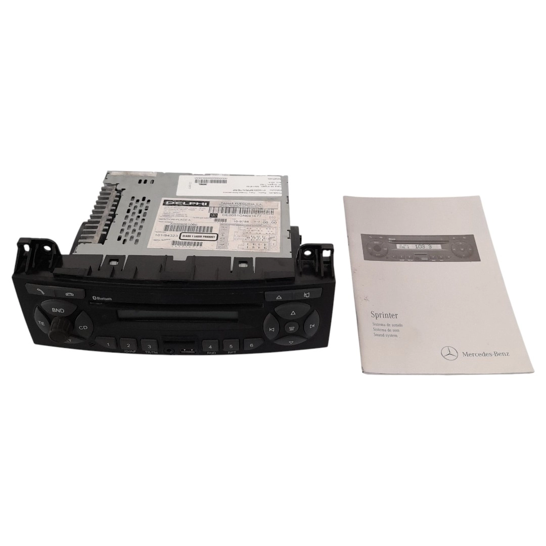Rádio com Manual de Instruções Sprinter 415 CDI 2018