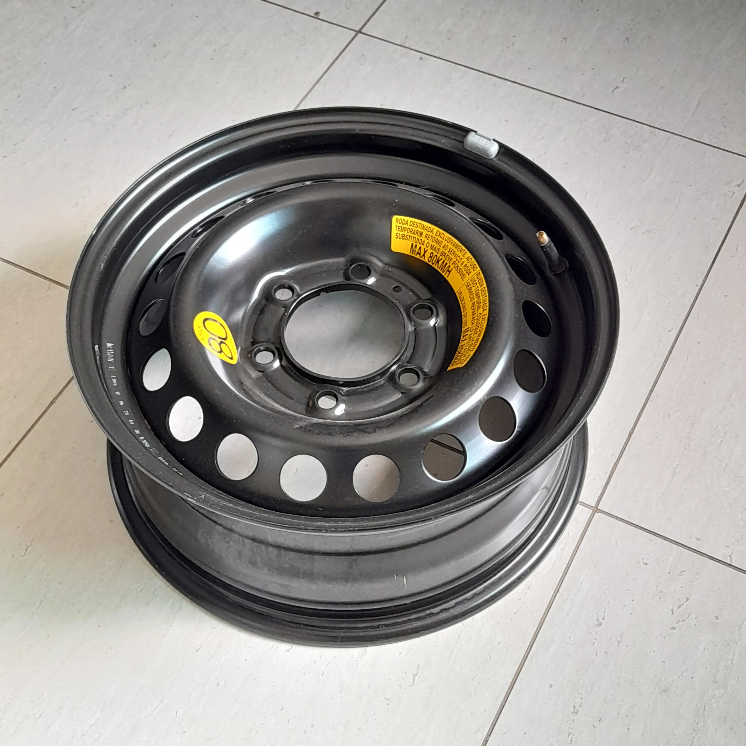 Roda de ferro do estepe aro 16 S10 2018 2.5 flex