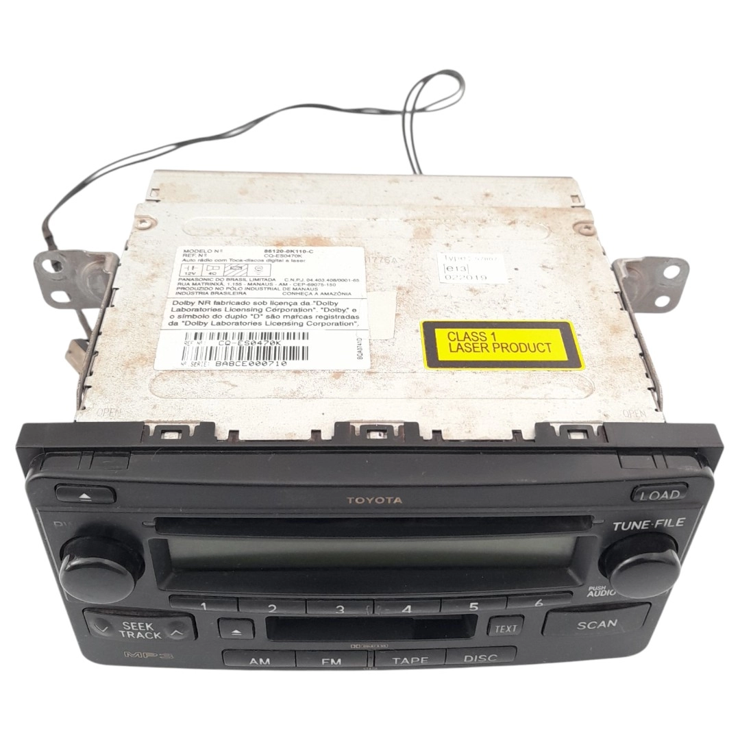 Rádio Hilux 3.0 163cv 2005/2011
