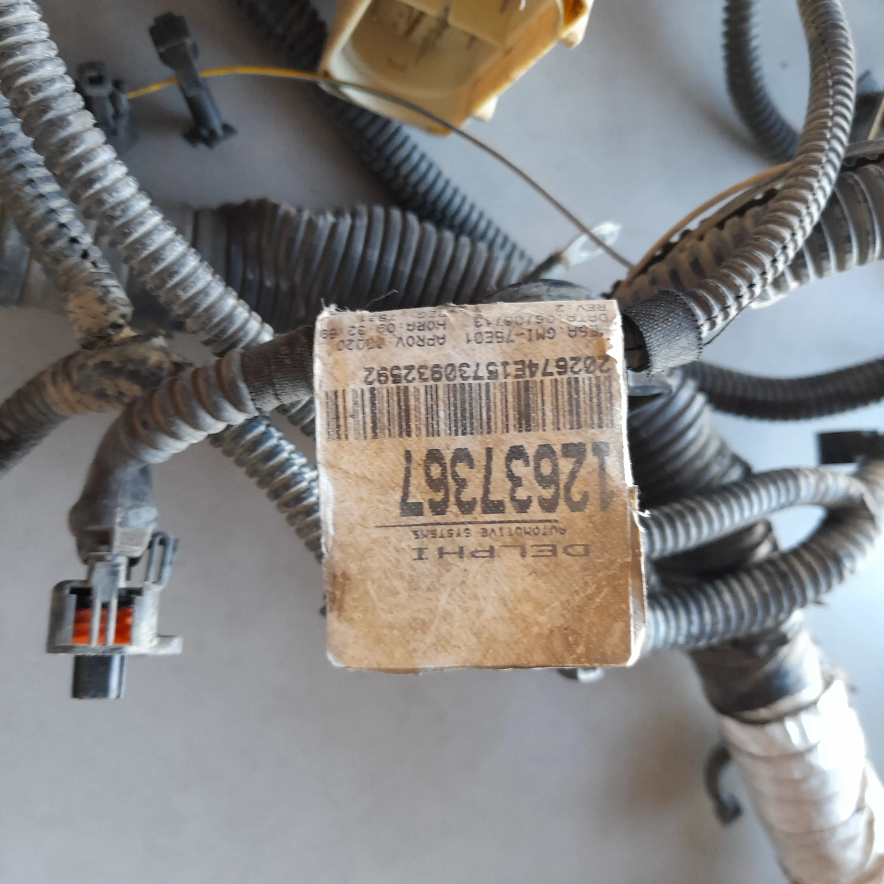 Chicote do motor S10 2013 2.8 180CV aut