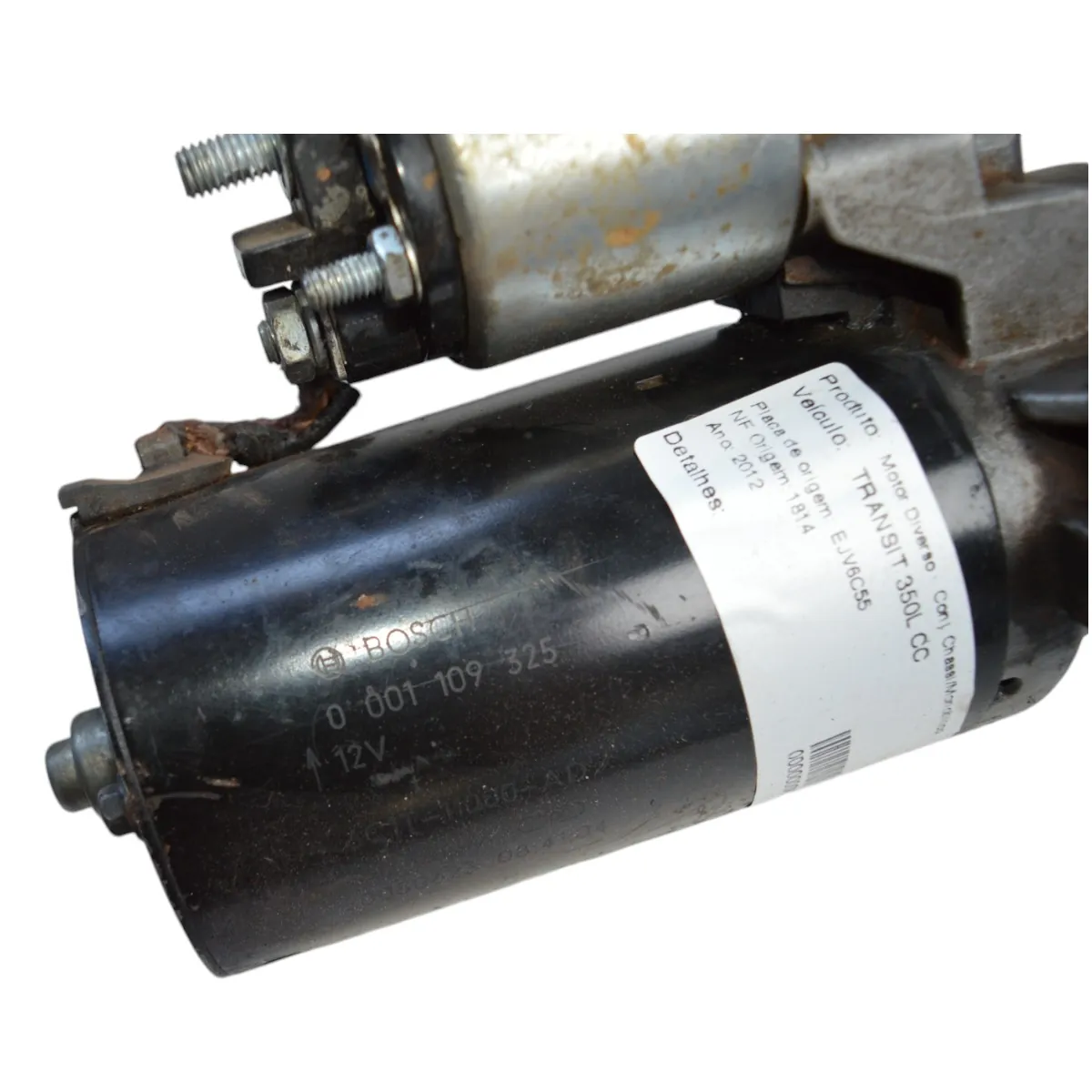 Motor de partida arranque Transit 2.4 2011