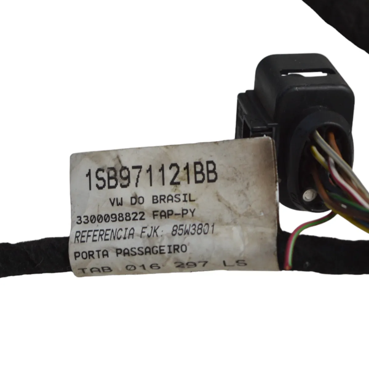 Chicote elétrico porta diant dir do VW UP TSI 2020