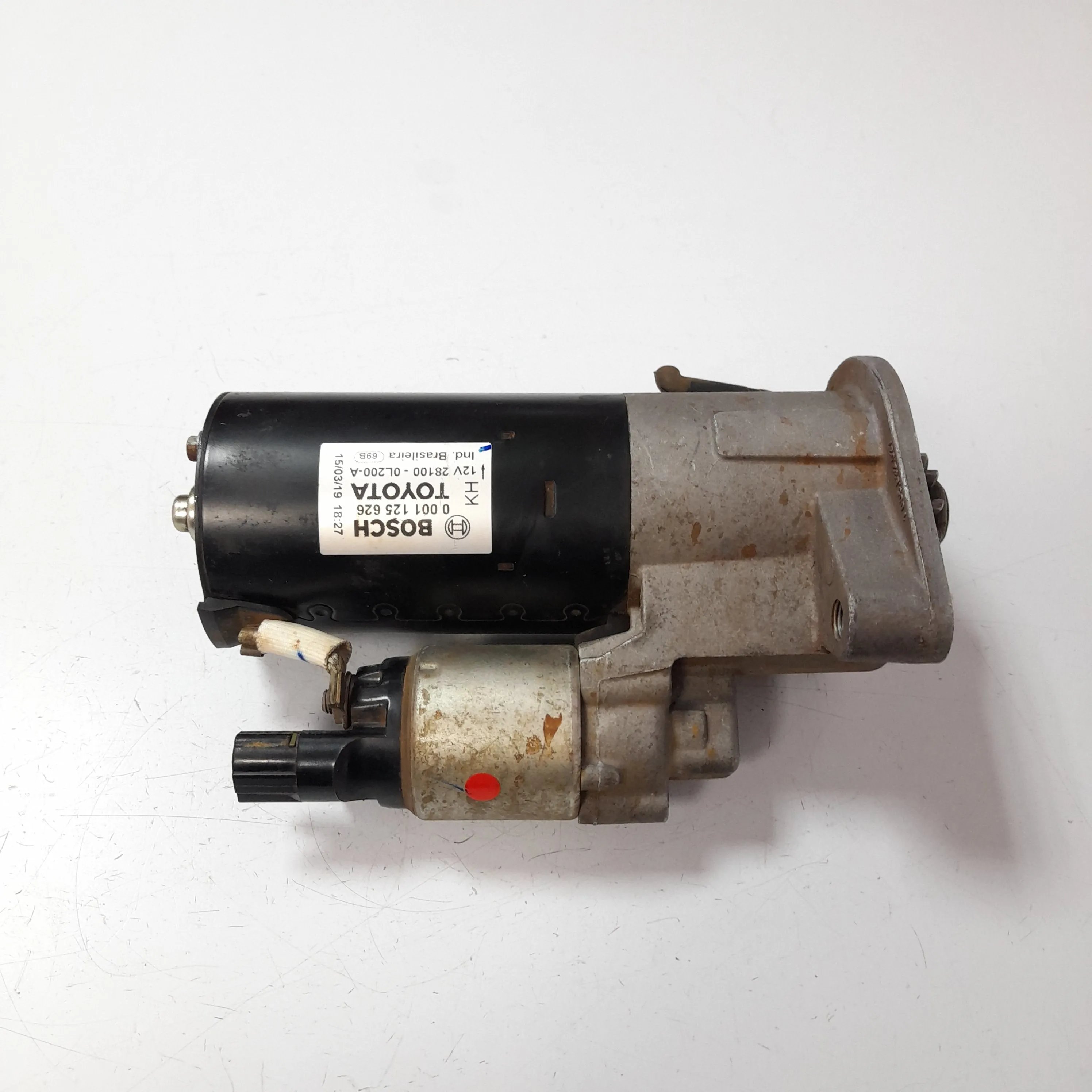 Motor de partida arranque Hilux 2.8 srv Aut 2019