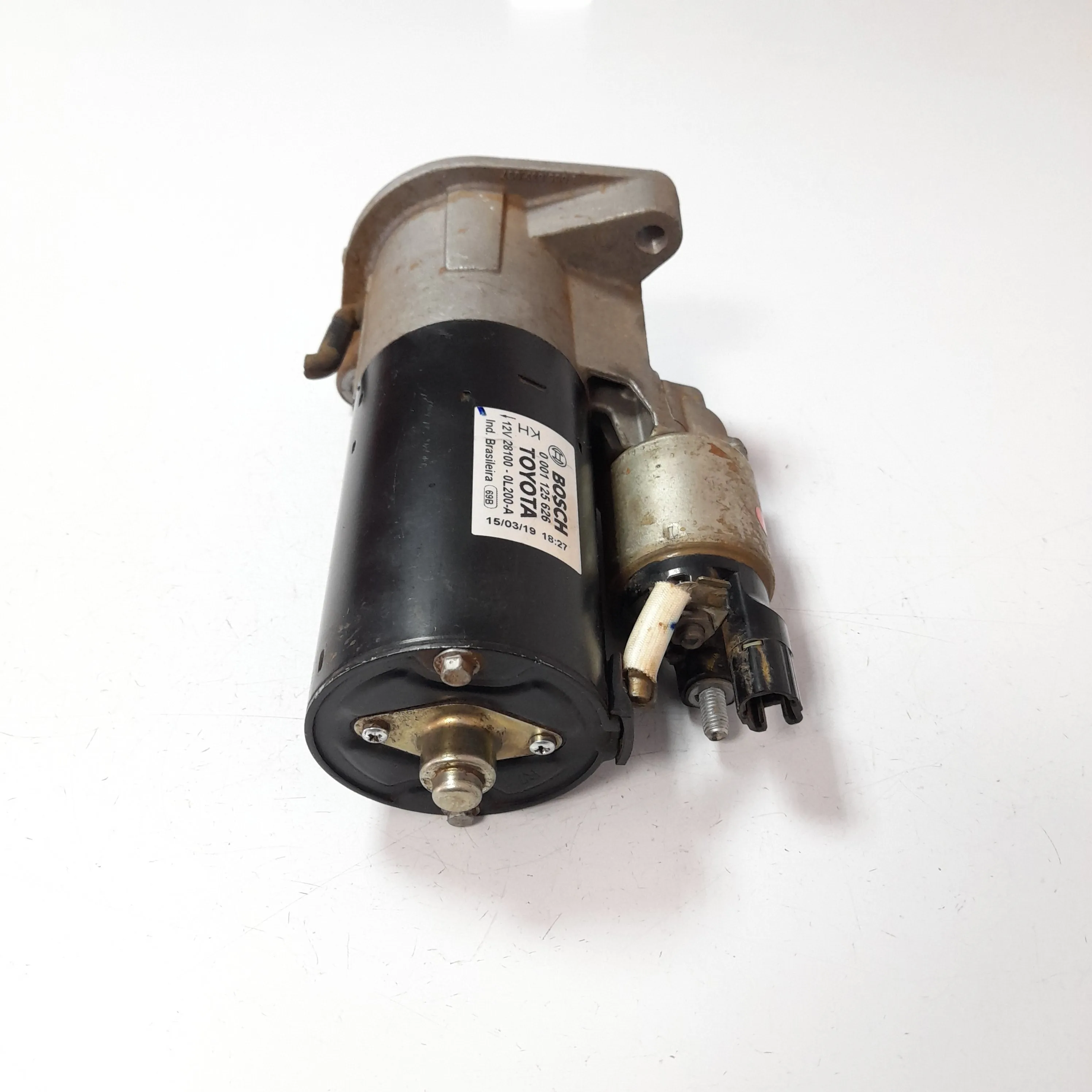 Motor de partida arranque Hilux 2.8 srv Aut 2019