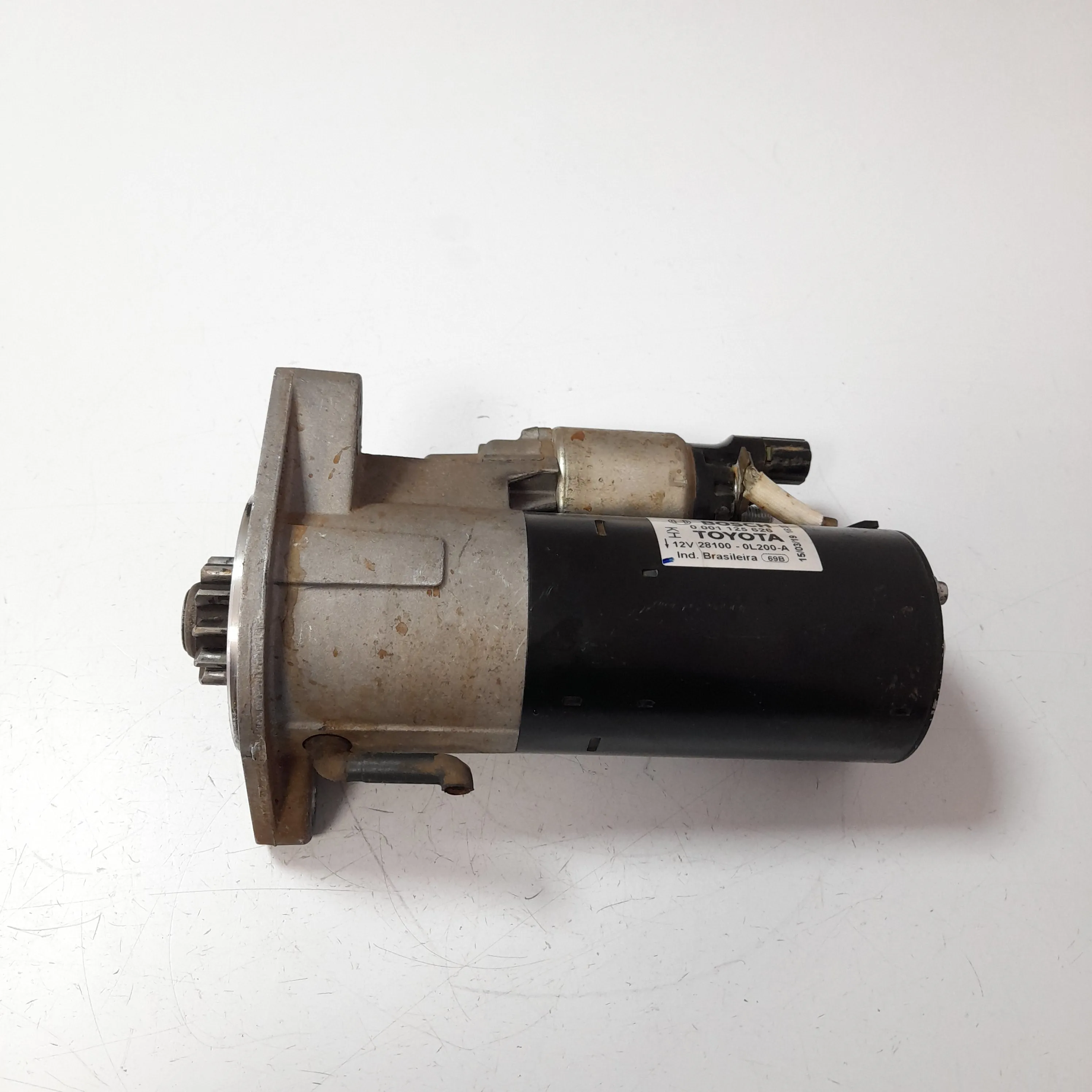 Motor de partida arranque Hilux 2.8 srv Aut 2019