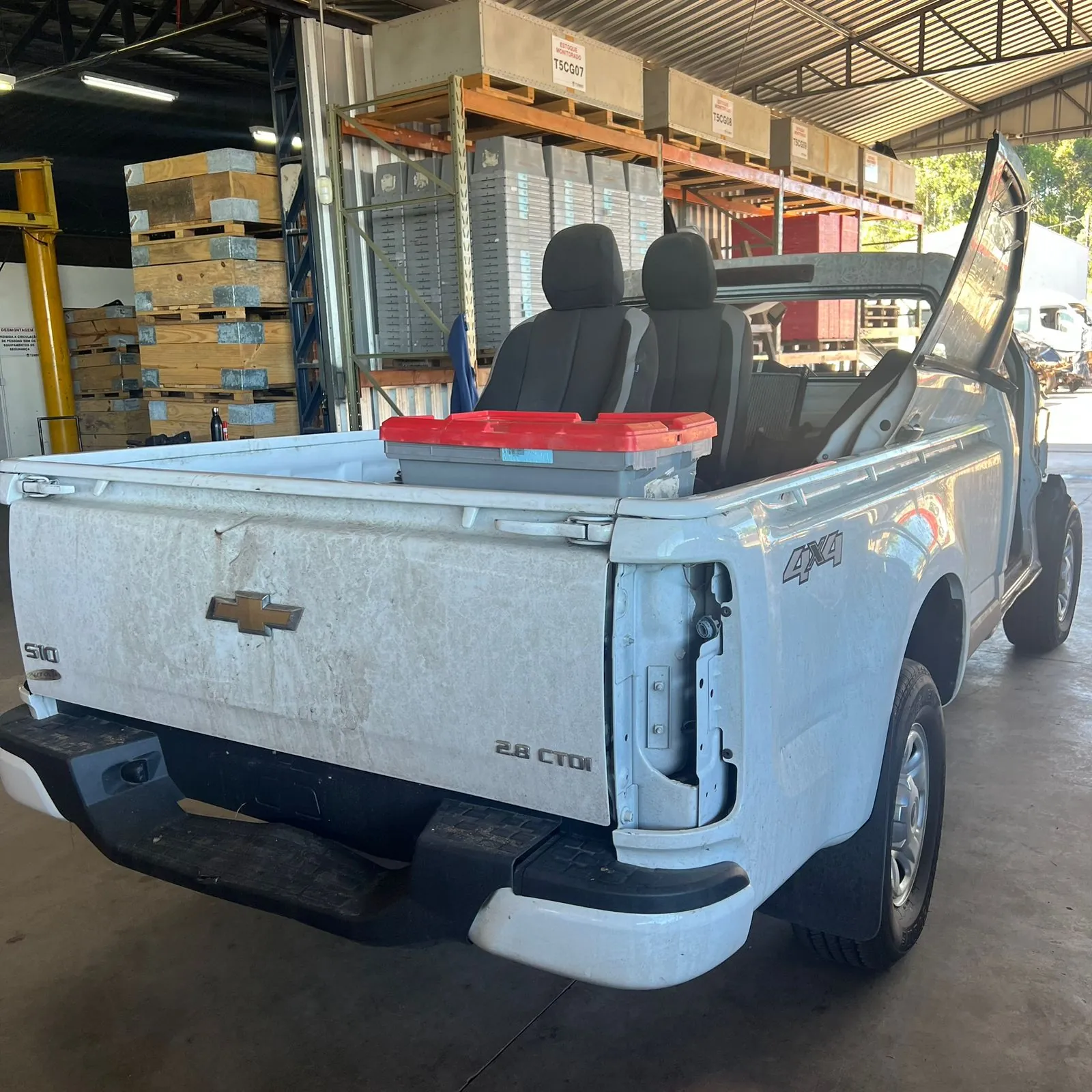 Sucata de S10 LS 2020 Diesel 2.8 0km Manual