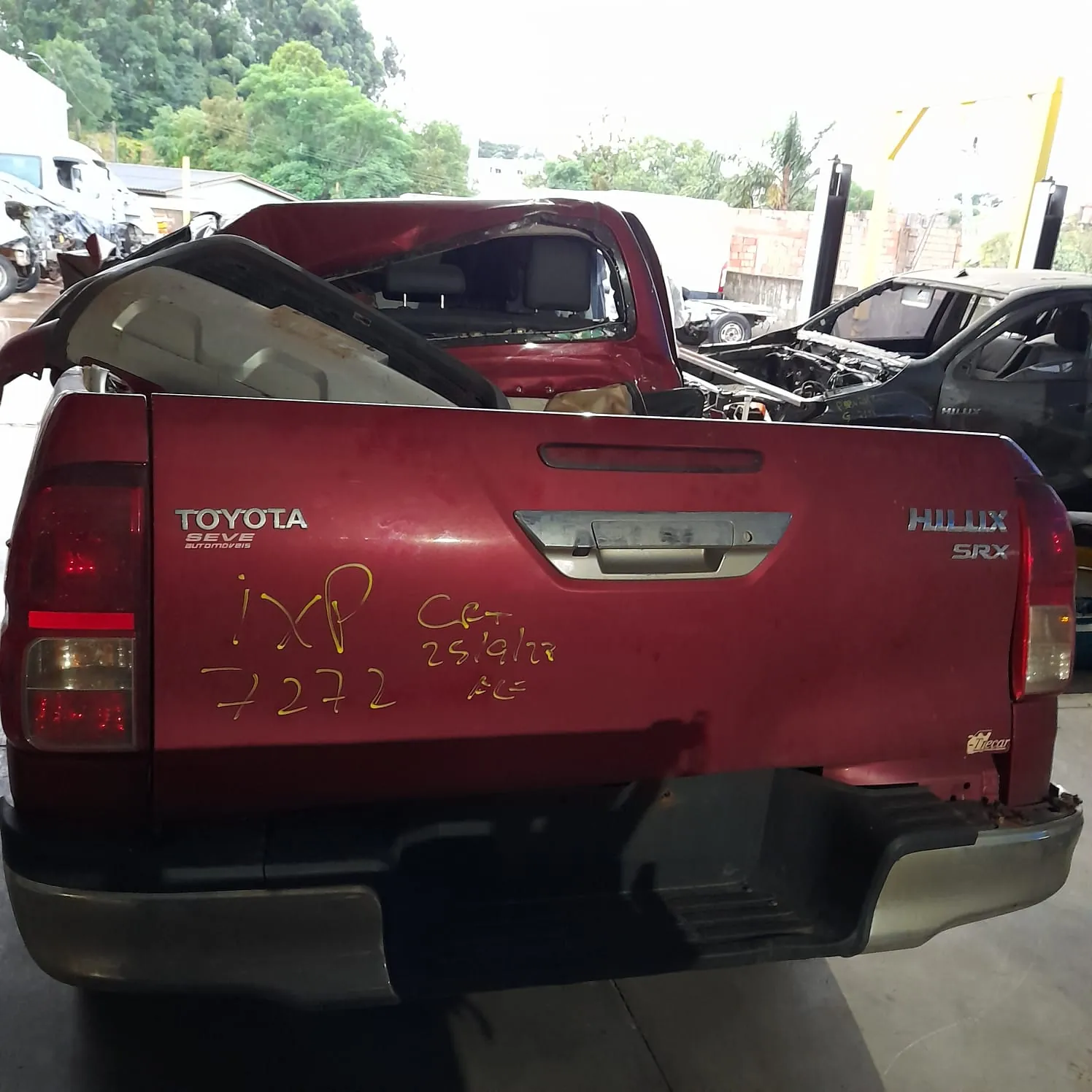 Sucata de Toyota Hilux 2.8 4x4 2017 SRX 177cv