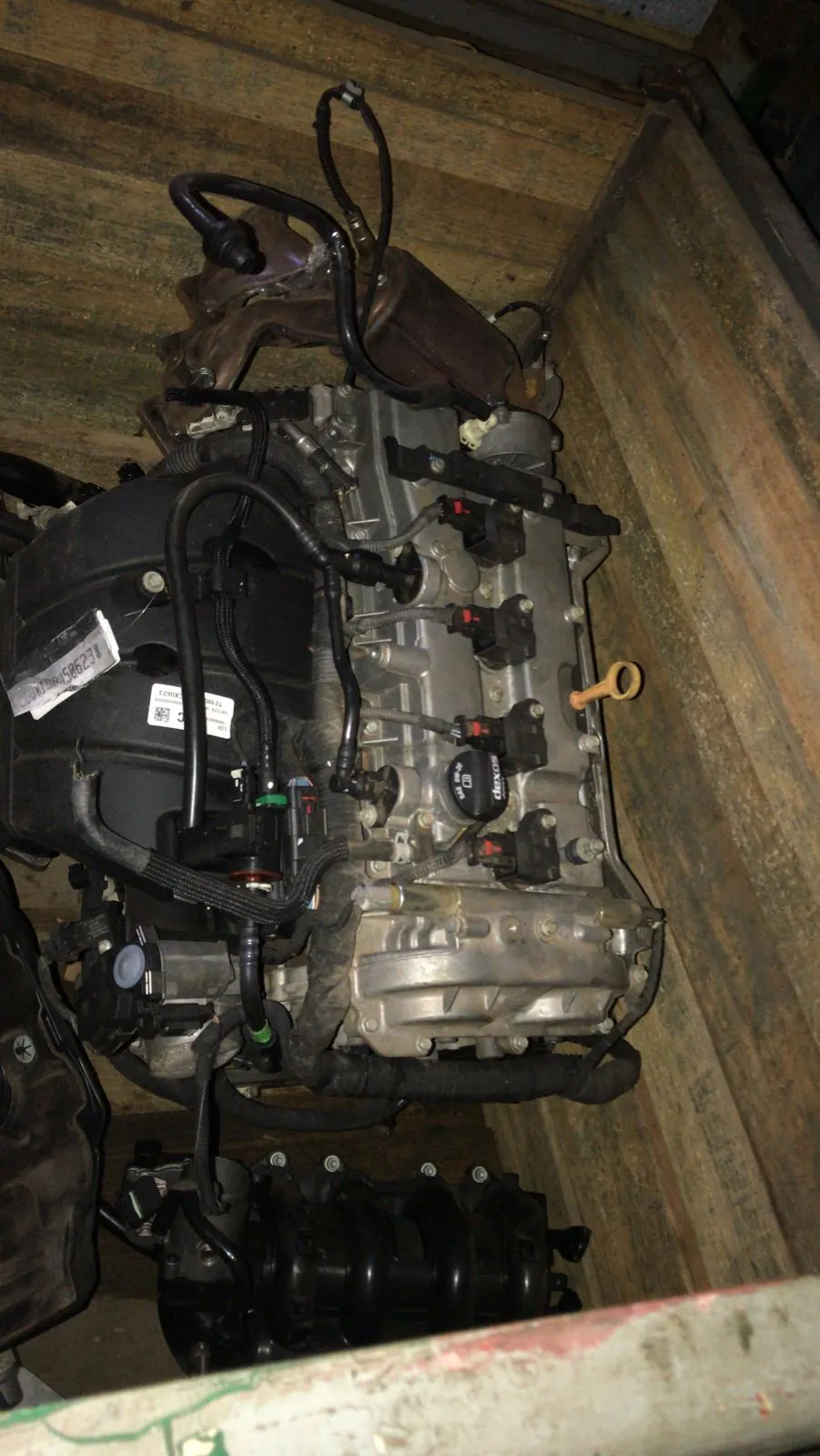 Motor parcial Chevrolet S10 2.5 Flex