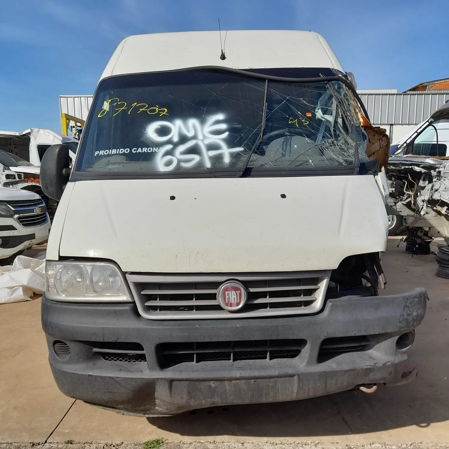Sucata de Fiat Ducato Maxicargo 2.3 127cv 2012/13 Diesel