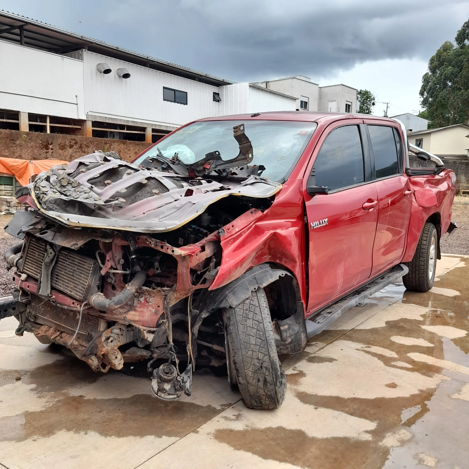 Sucata de Toyota Hilux SRV 2016 2.8 Diesel 177cv 4x4 Automática