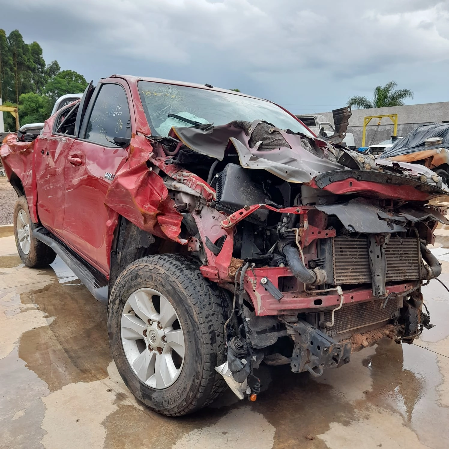 Sucata de Toyota Hilux SRV 2016 2.8 Diesel 177cv 4x4 Automática