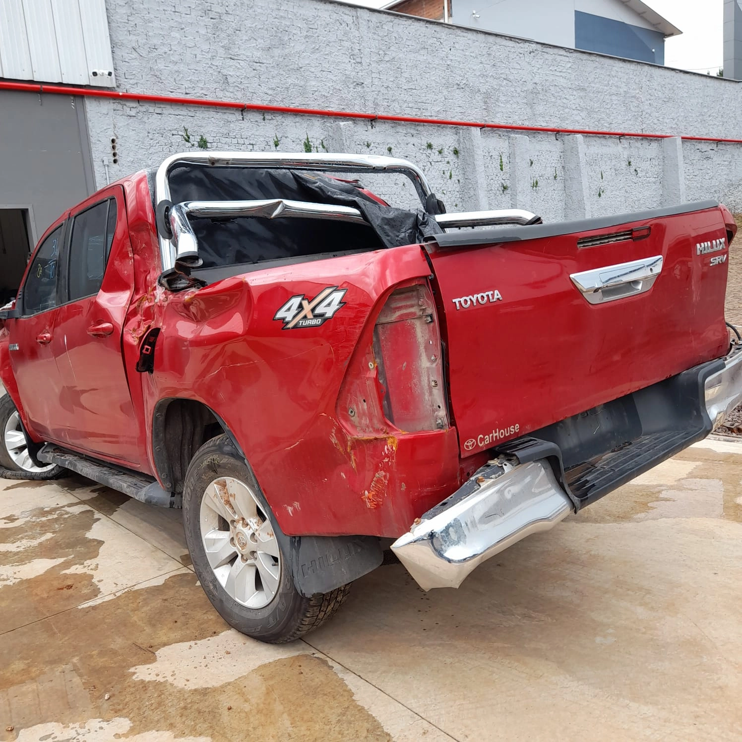 Sucata de Toyota Hilux SRV 2016 2.8 Diesel 177cv 4x4 Automática