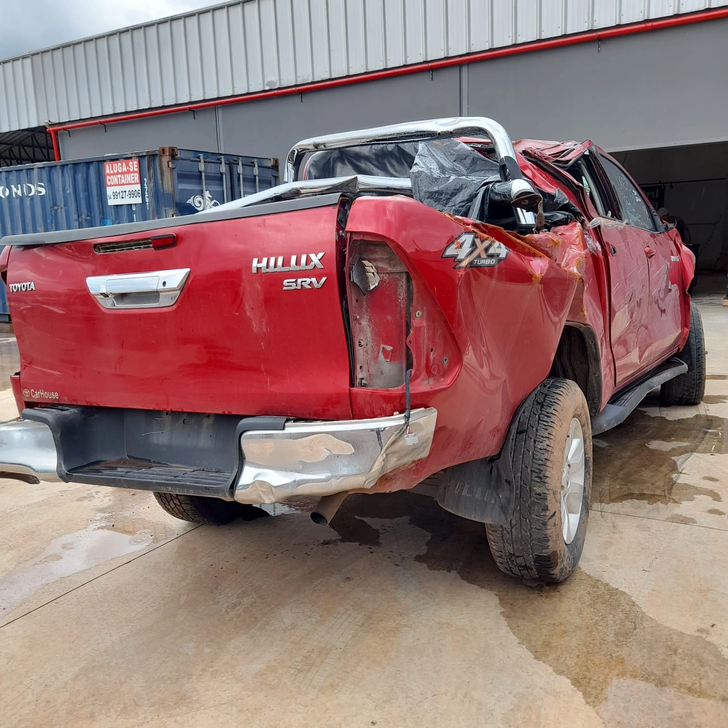 Sucata de Toyota Hilux SRV 2016 2.8 Diesel 177cv 4x4 Automática