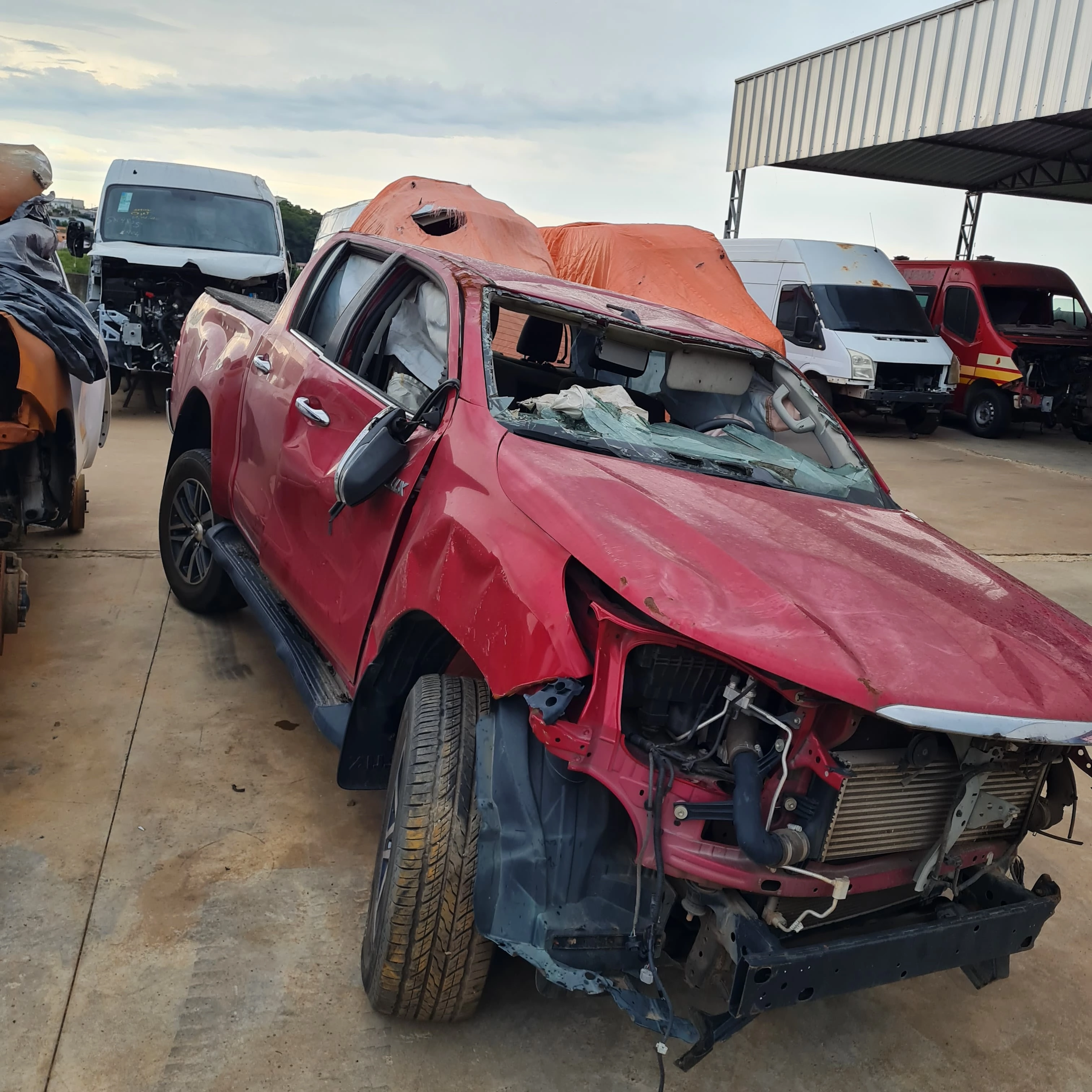 Sucata de Hilux CD SRX 2018 2.8 177CV 