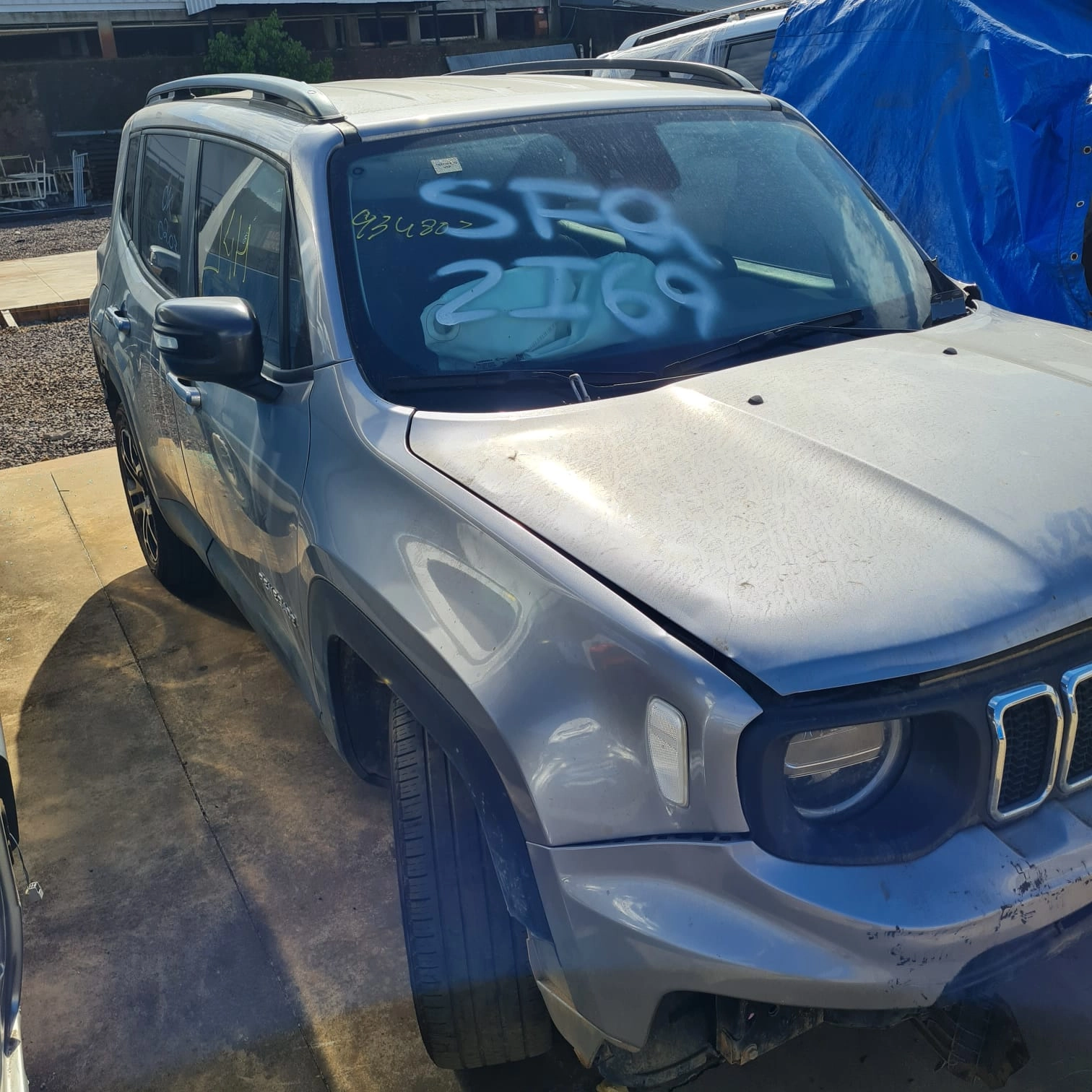 Sucata de Jeep Renegade T270 2022 1.3 Automática