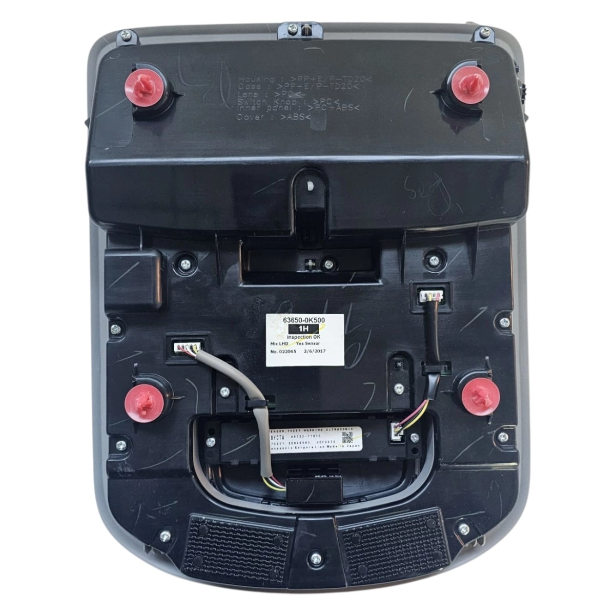 Console porta óculos Hilux SW4 SRX 2.8 2017 4X4