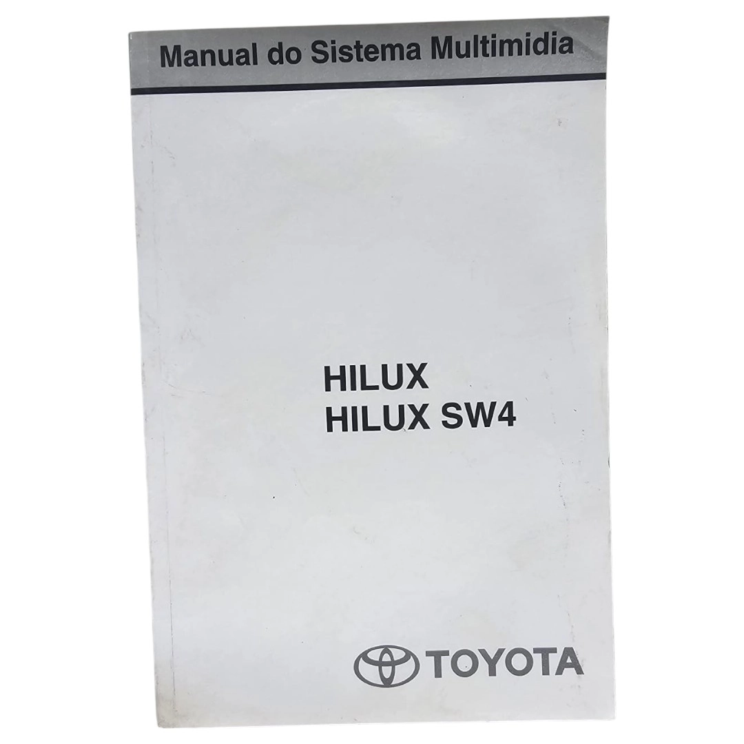 Manual do proprietário Hilux SW4 SRX 2.8 2017 4X4