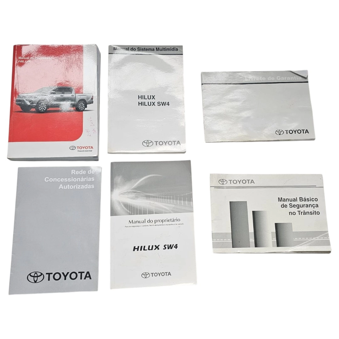 Manual do proprietário Hilux SW4 SRX 2.8 2017 4X4