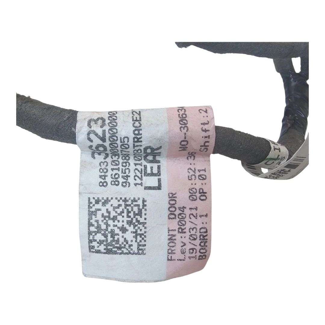 Chicote da porta dianteira esquerda S10 2.8 200CV 2022 Aut