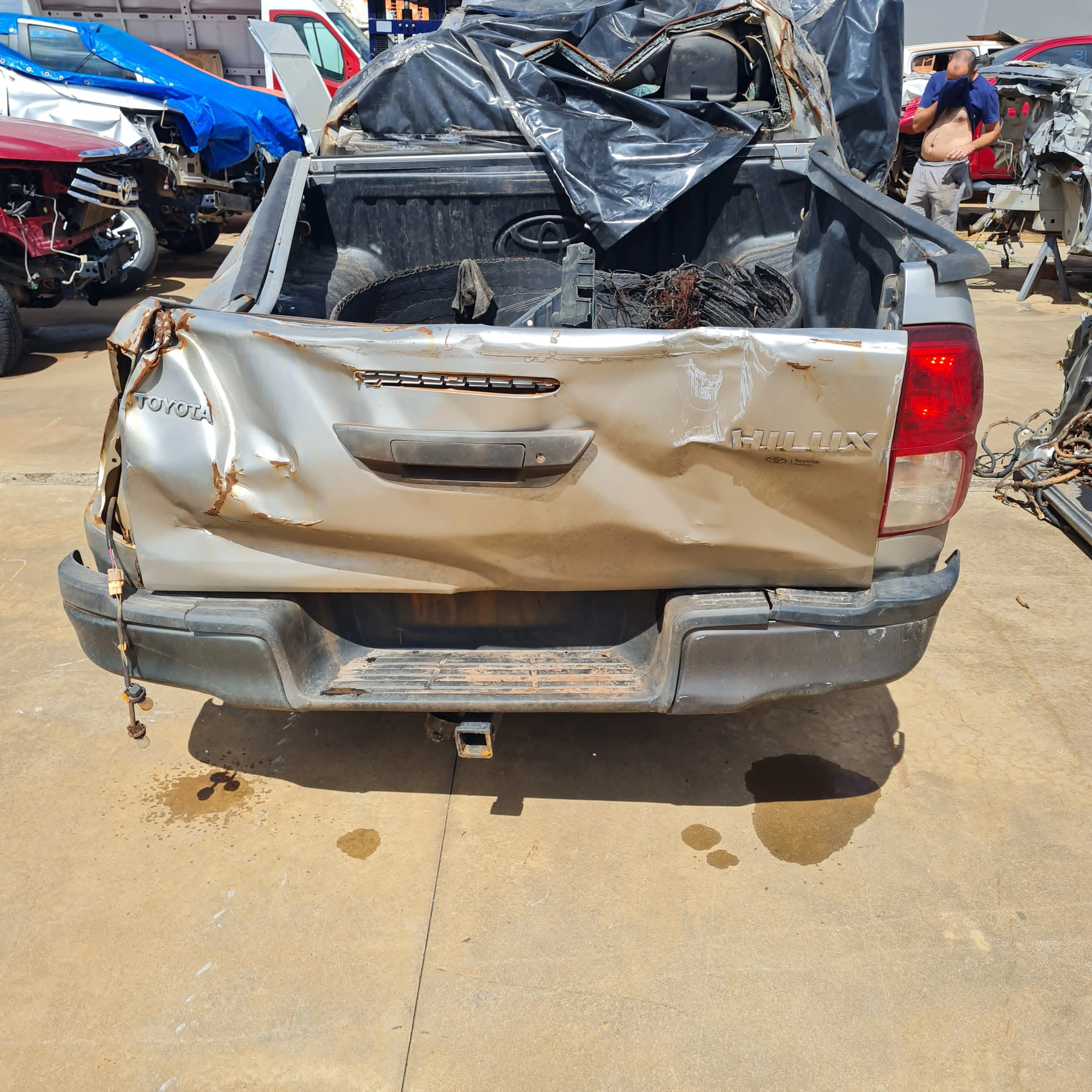 Sucata Toyota Hilux CD 2021 2.8 Manual